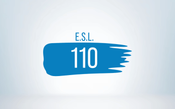 ESL 110 banner