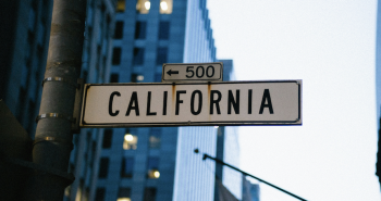 California street sign