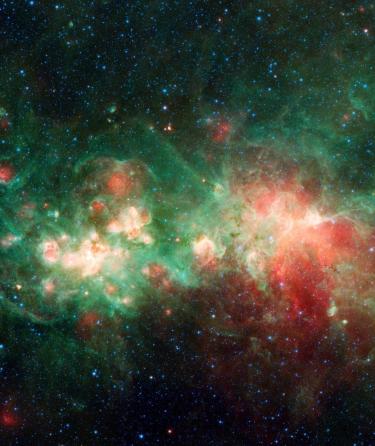 Nebula formation in space