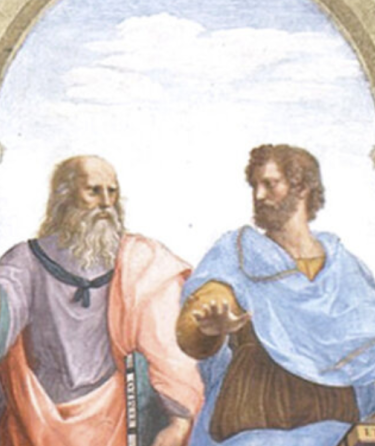Painting of the School of Athens