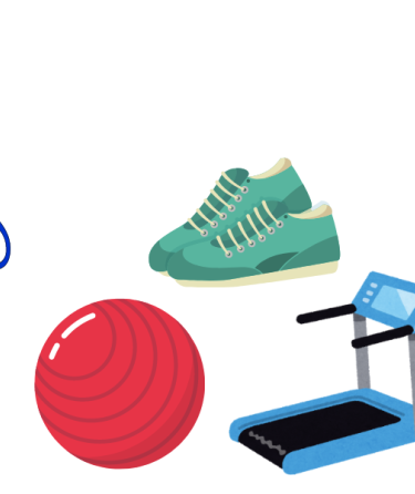 fitness equipment icons