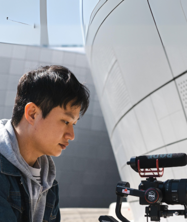 Student filmmaker