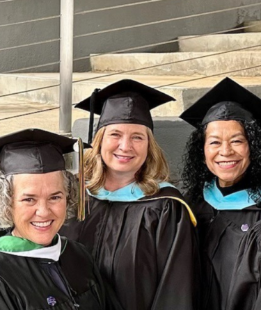 Faculty and Staff at graduation