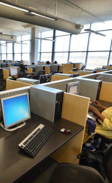 Students in Computer Lab