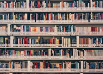 Library Bookshelf 