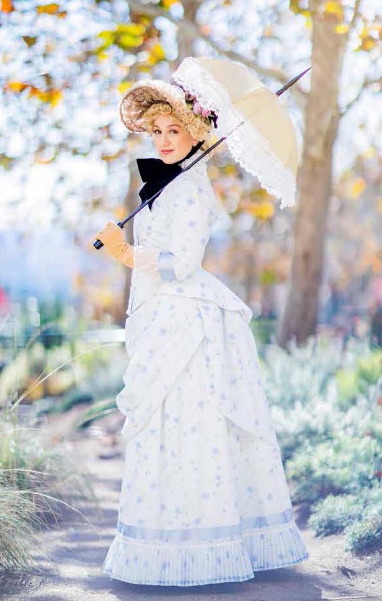 Manet reproduction gown