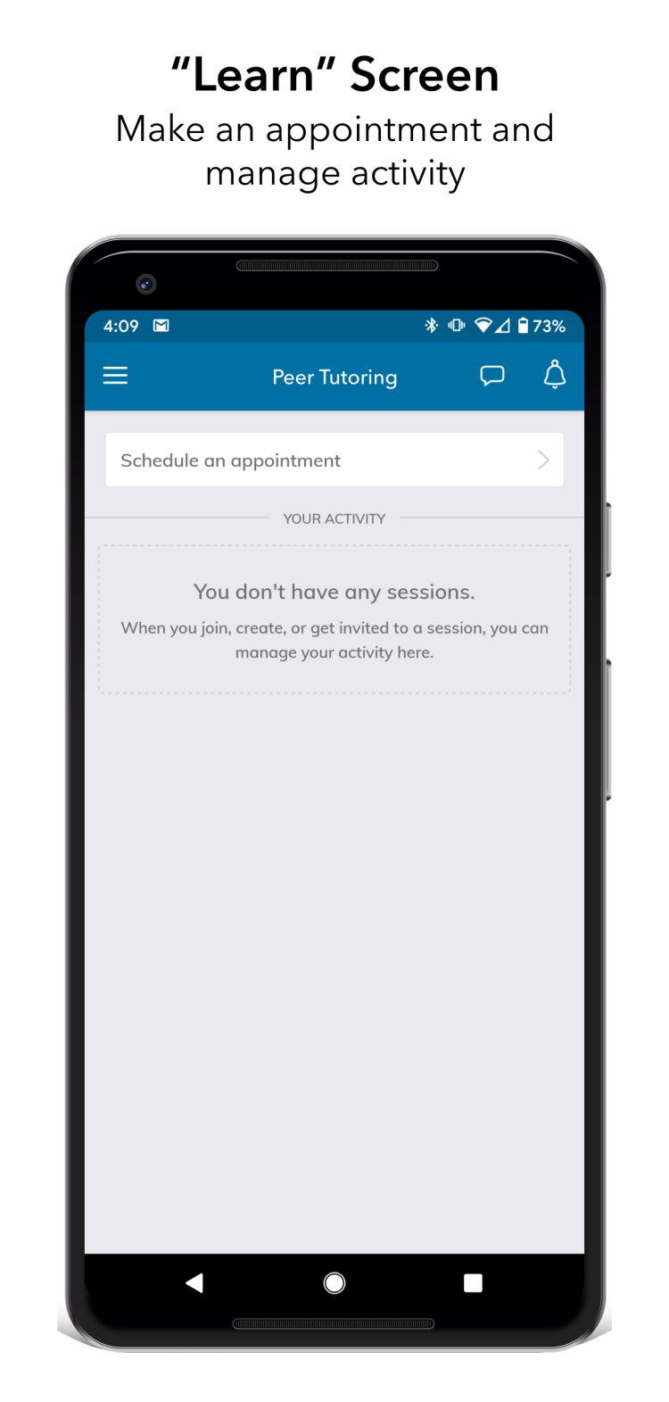 Penji Learn Screen