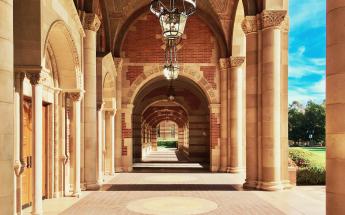 external building hallway