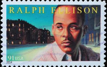Ralph Ellison on a postage stamp