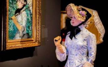 Manet reproduction gown