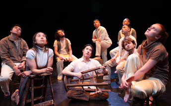 students in theater class