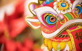 Chinese dragon mask