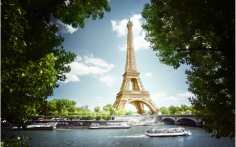 Eiffel Tower in Paris, France