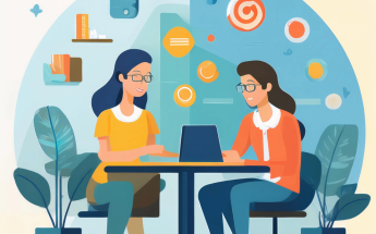 Student meeting with a learning disability specialist
