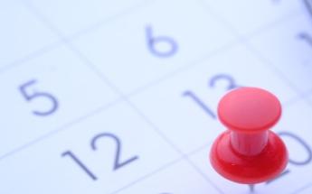 pin on calendar