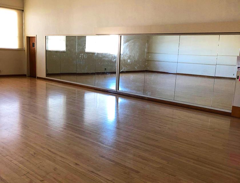 The Kinesiology South Dance Studio in room 206