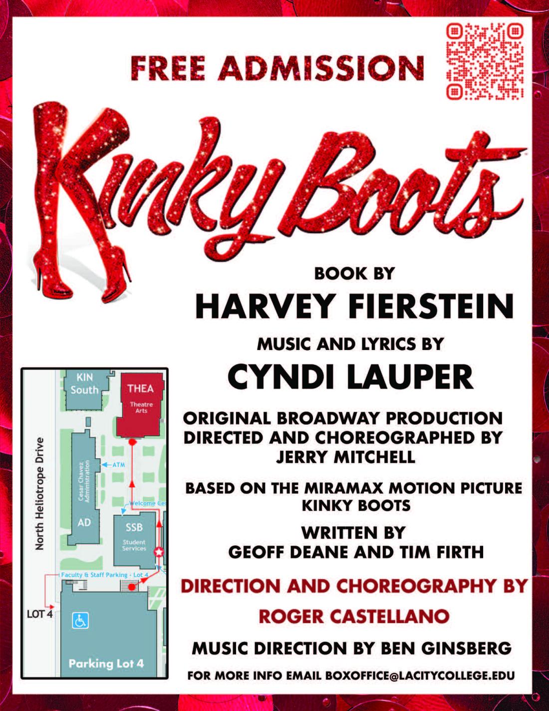 kinky boots poster info