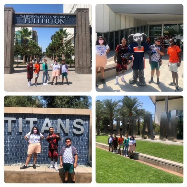 Visit to Cal State Fullerton during Summer 2022