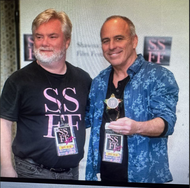 John Lynch with George Lucas