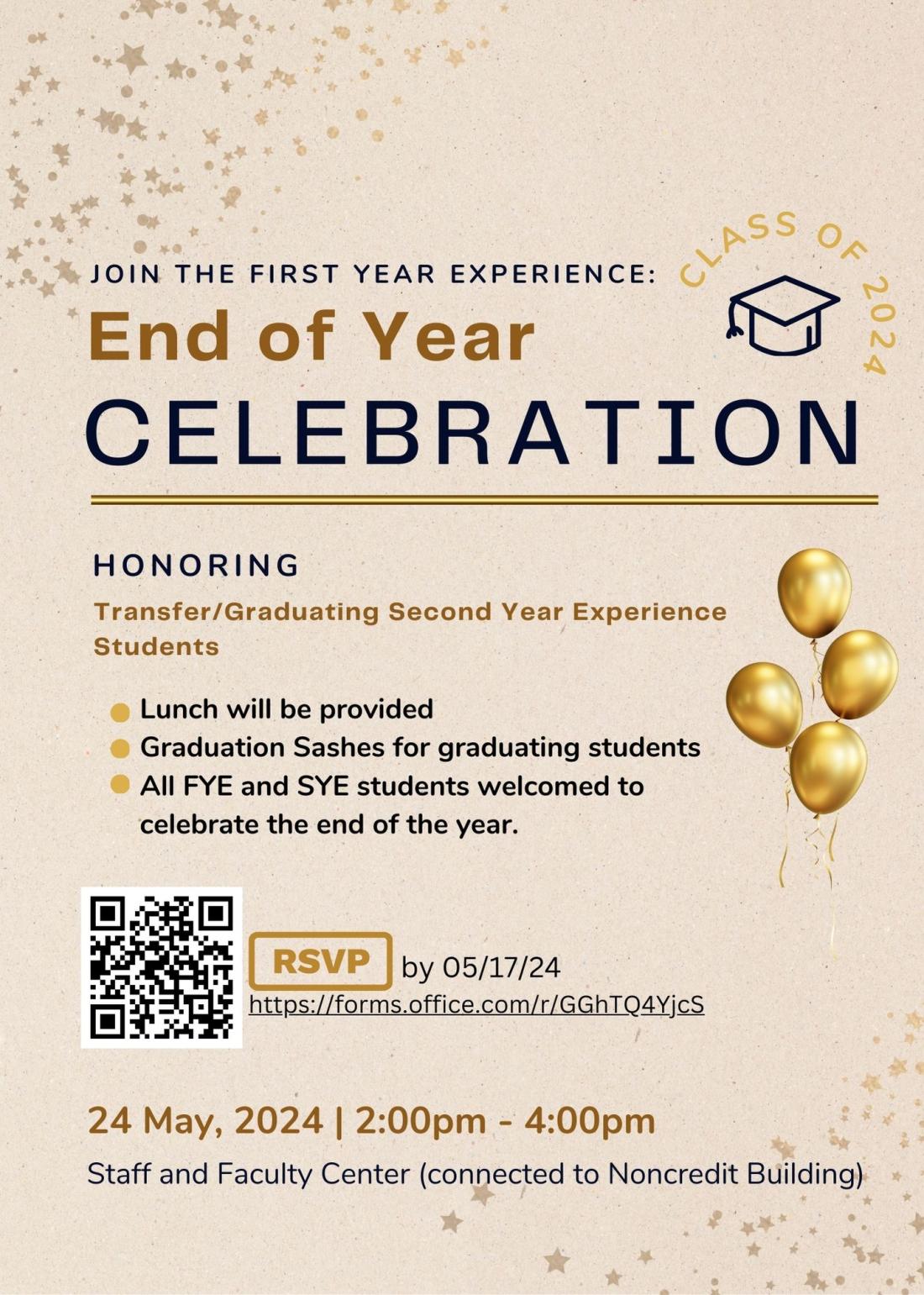END OF YEAR CELEBRATION