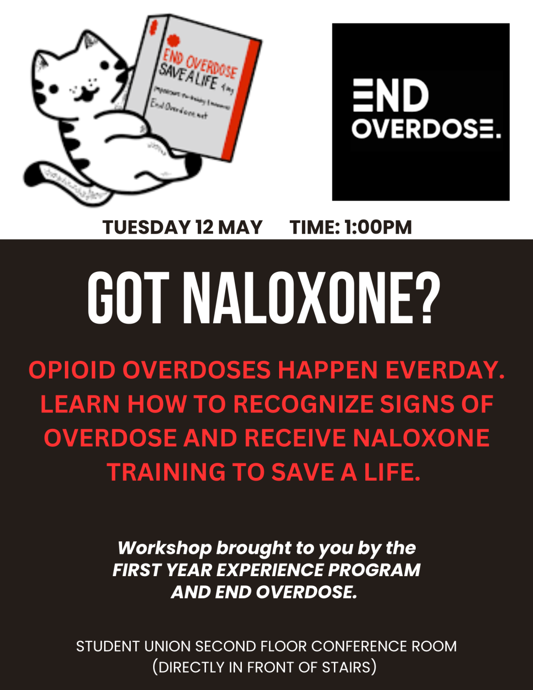 END OVERDOSE WORKSHOP