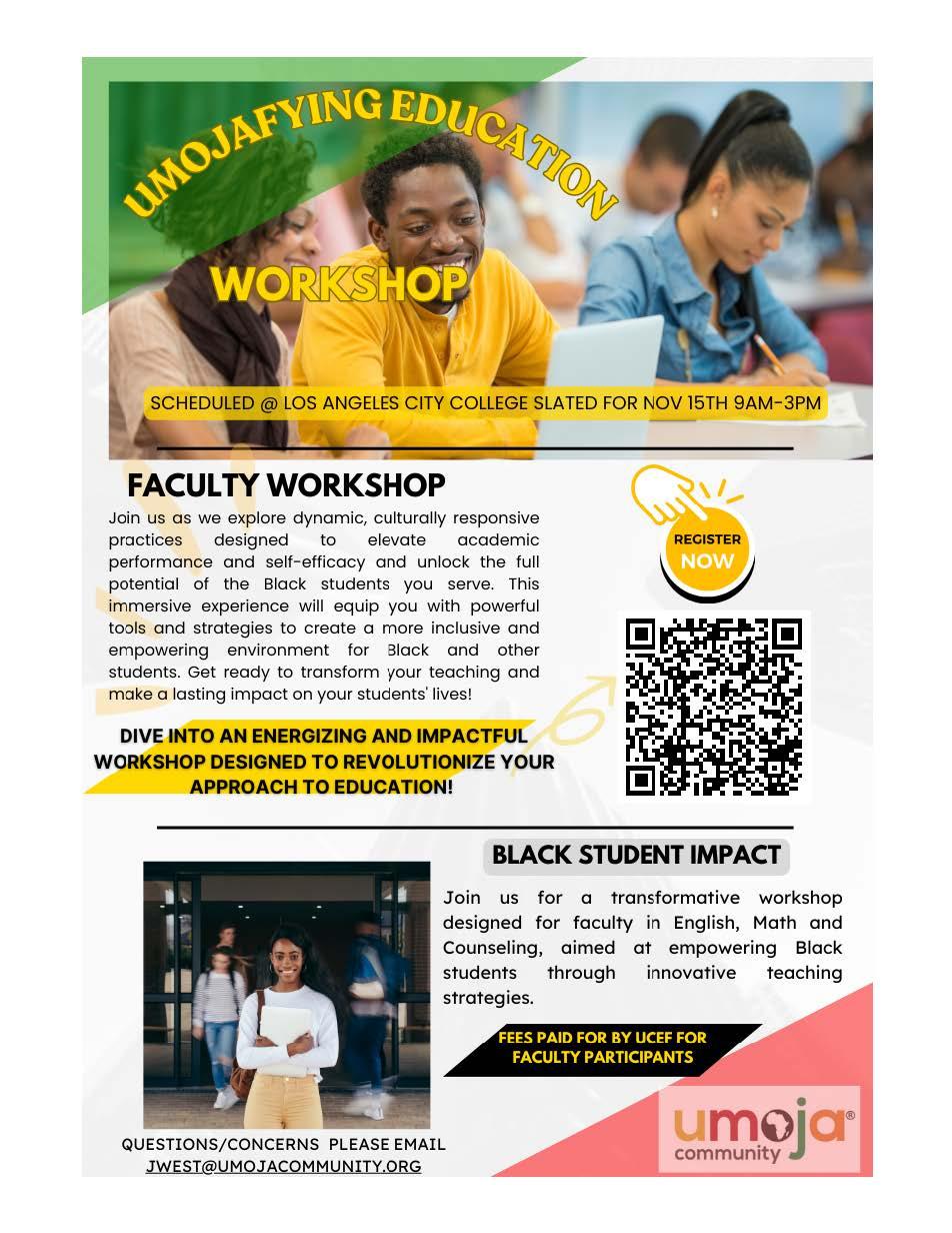 Umoja Workshop Flyer