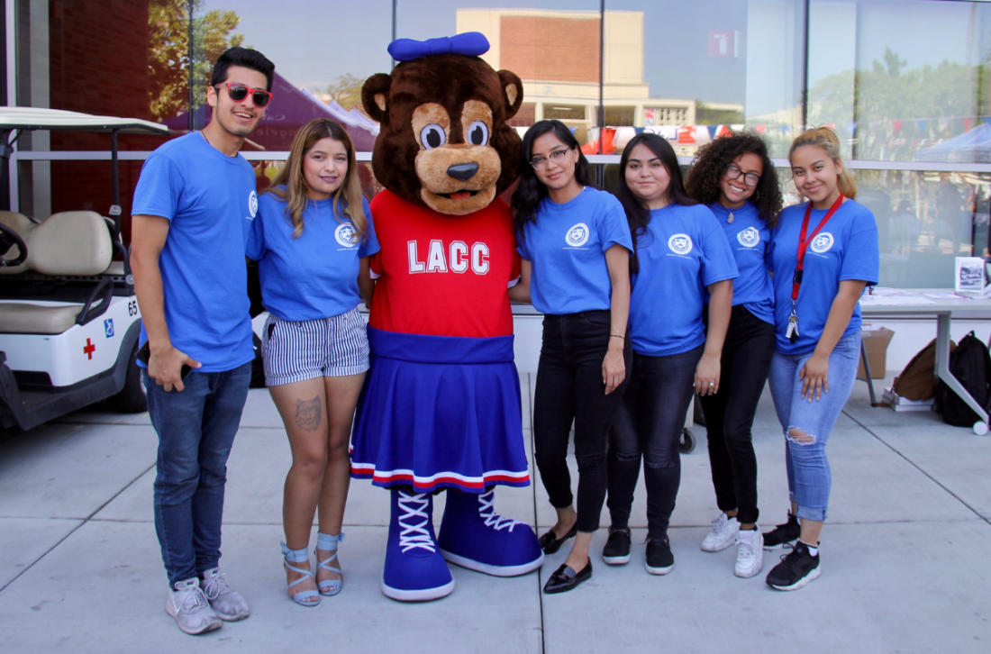 Cubby with Outreach Team