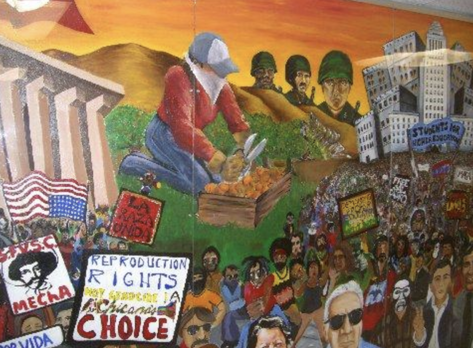 farm workers mural