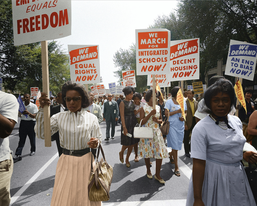 60s Civil Rights Protest