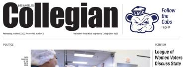 Collegian Cover