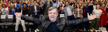 mark hamill and LACC crowd