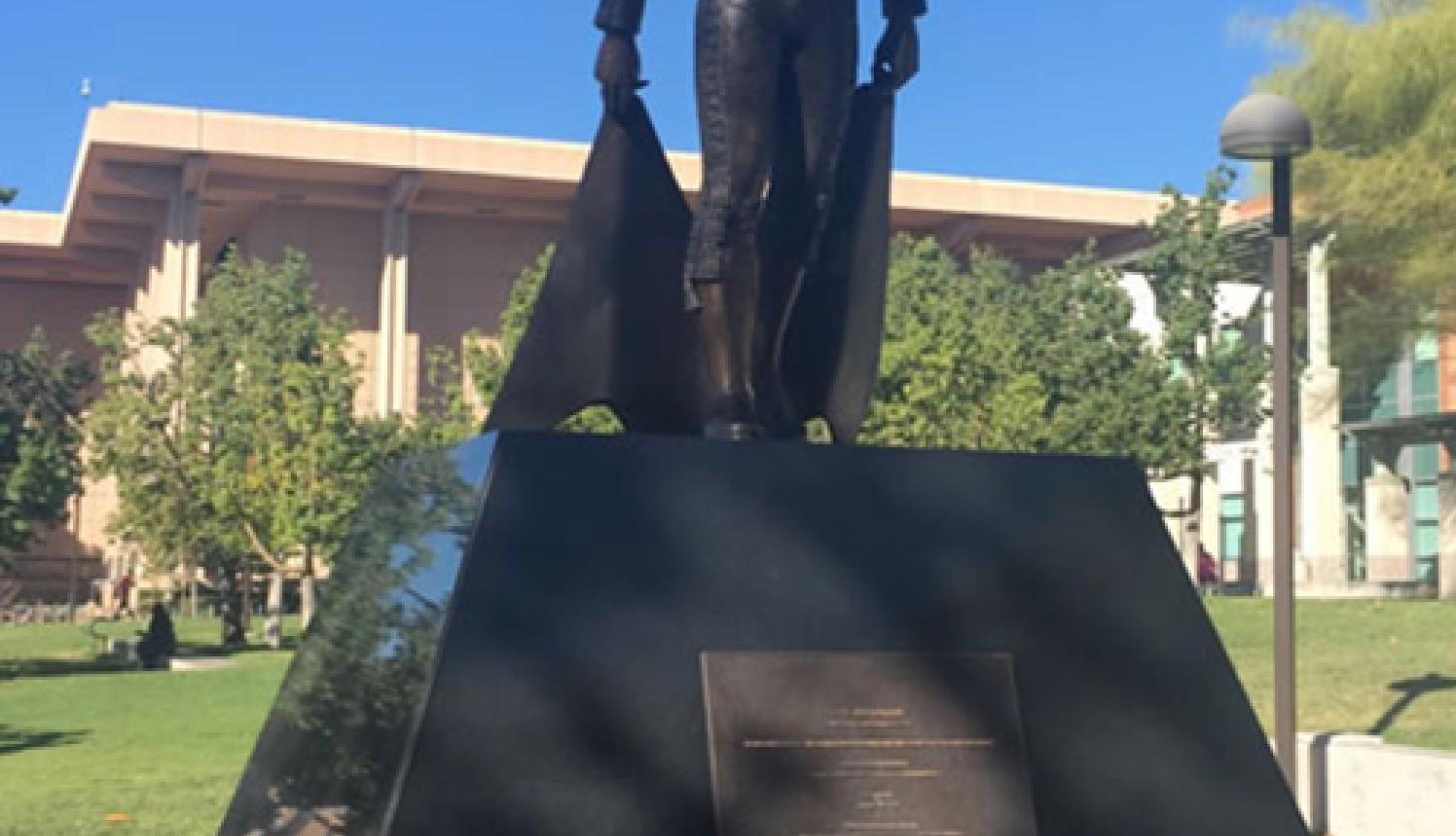 University Statue