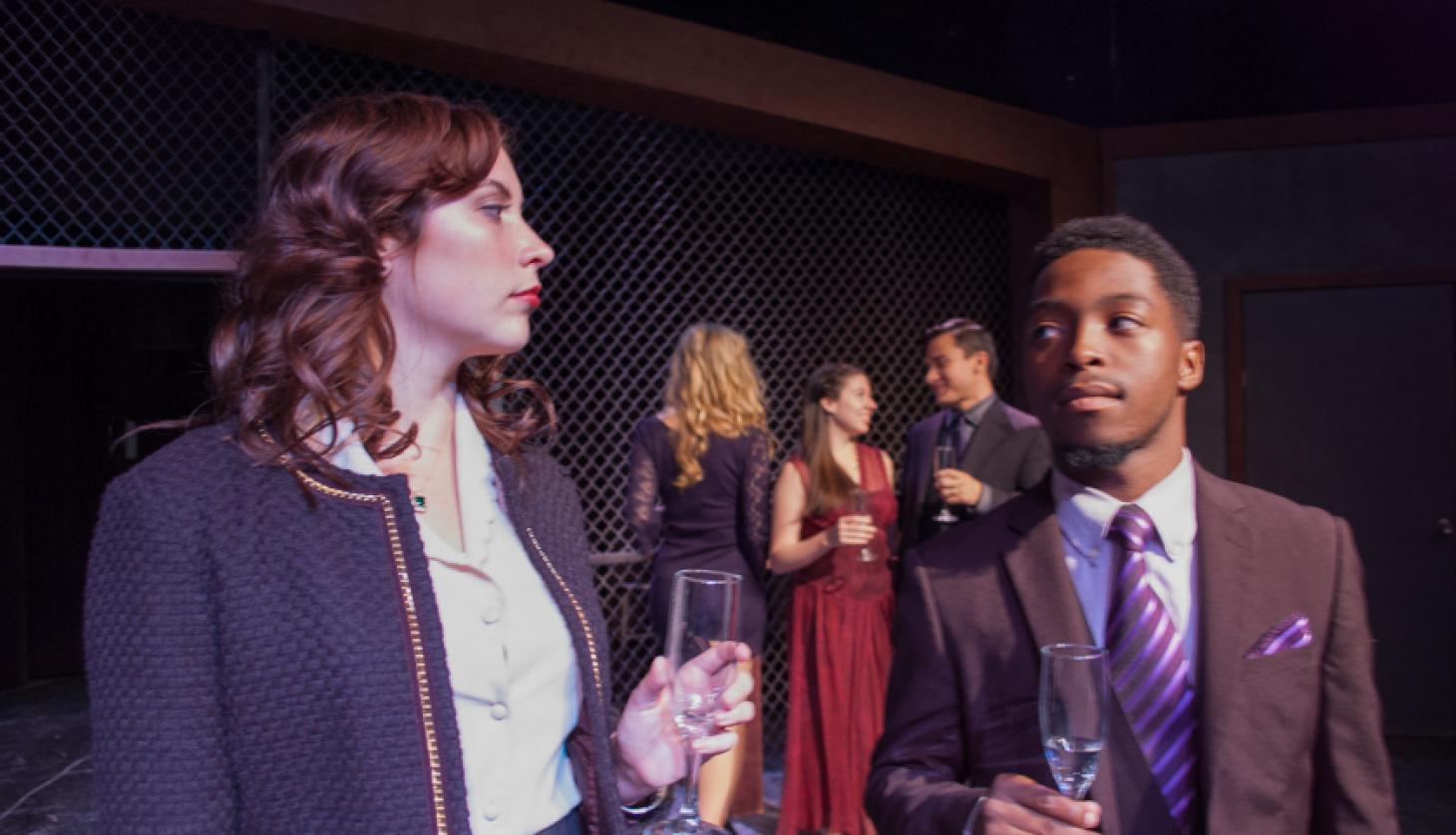 Actors at Party