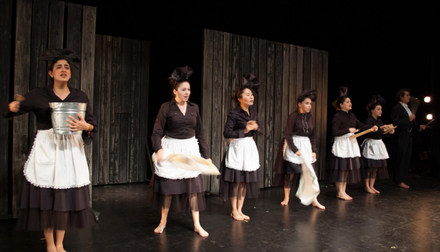 Maids Dancing and Singing
