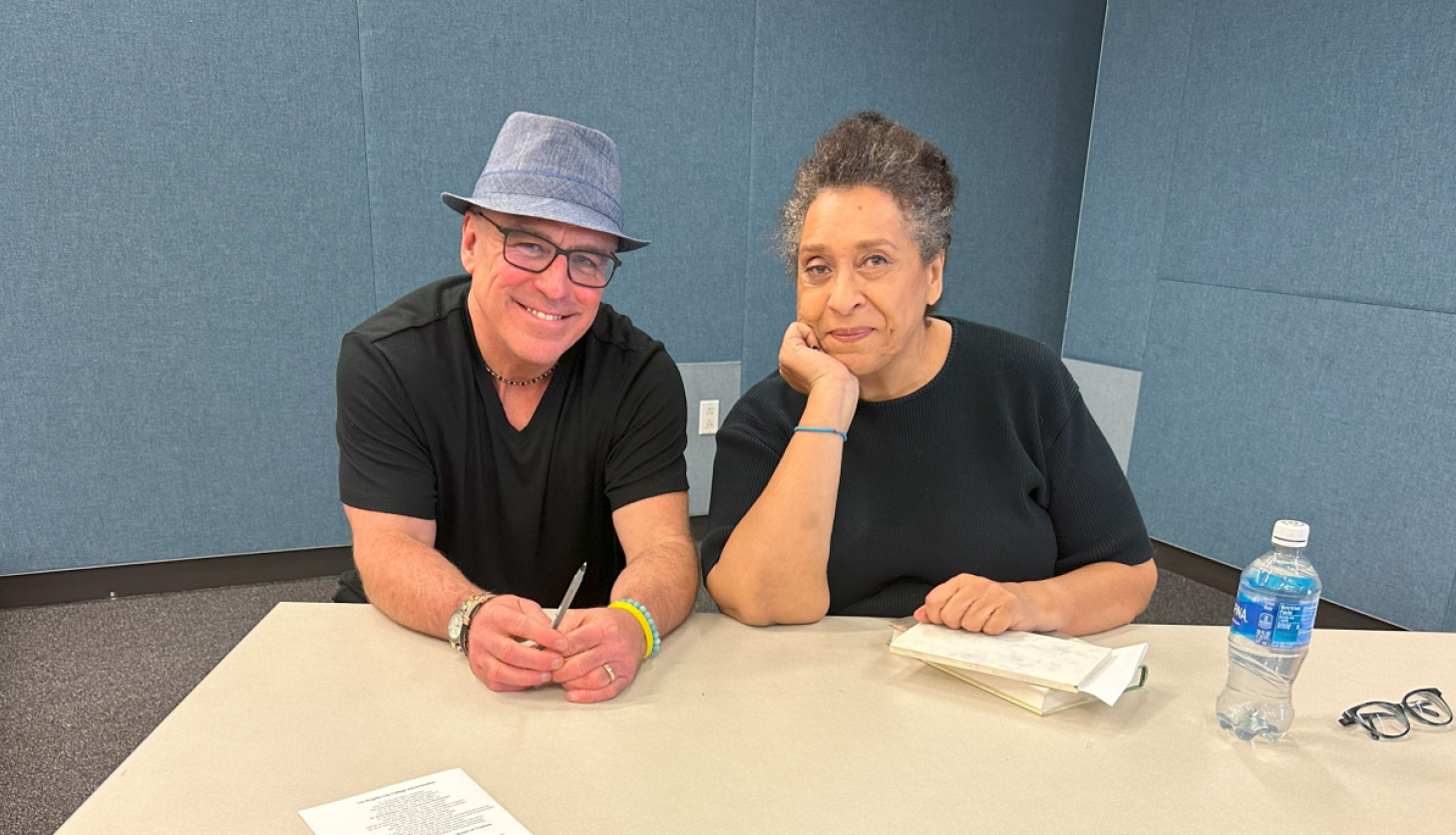 Book Program Speaker Rita Williams and Professor John Lynch