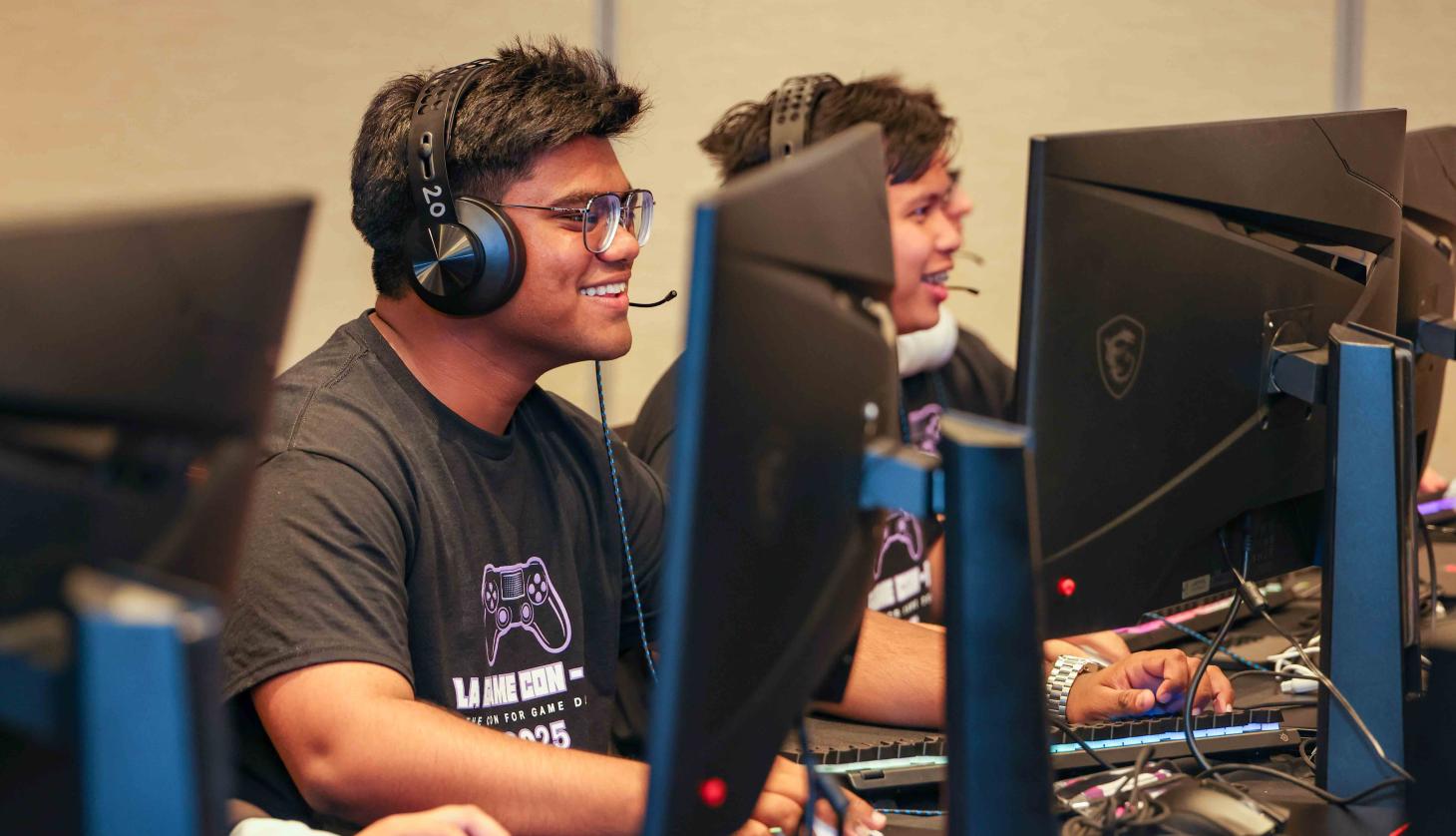 Student playing games 4