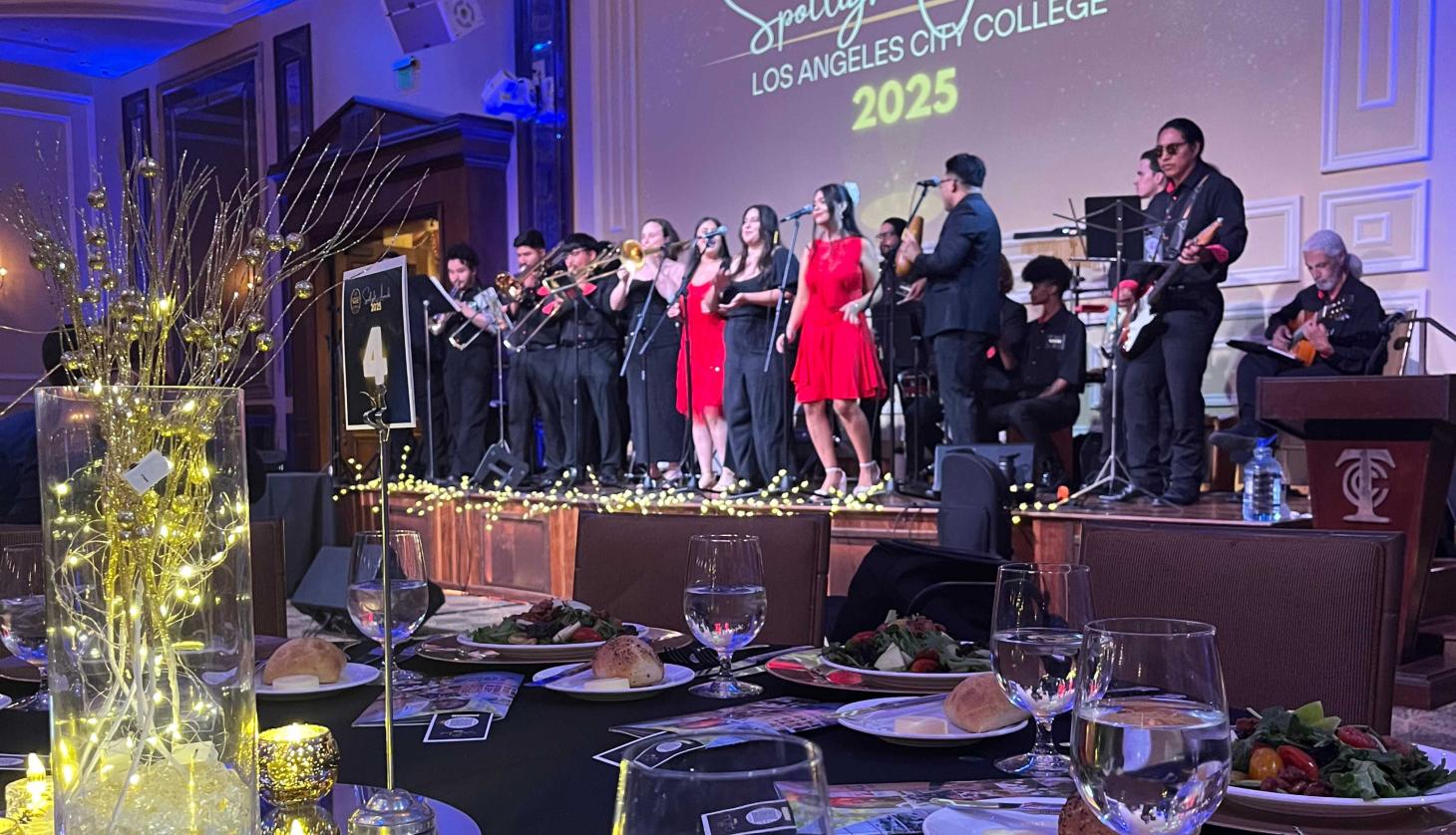 Salsa students singing 2
